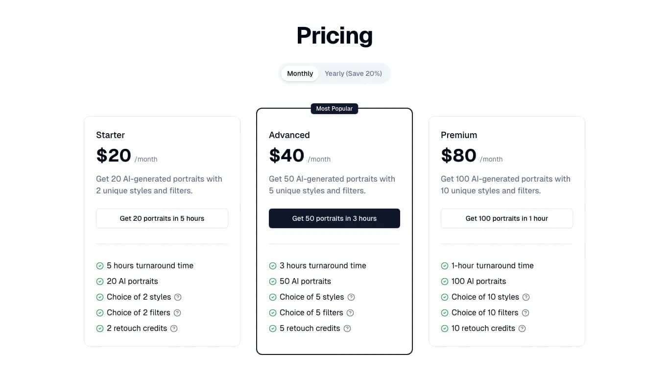 Pricing 03