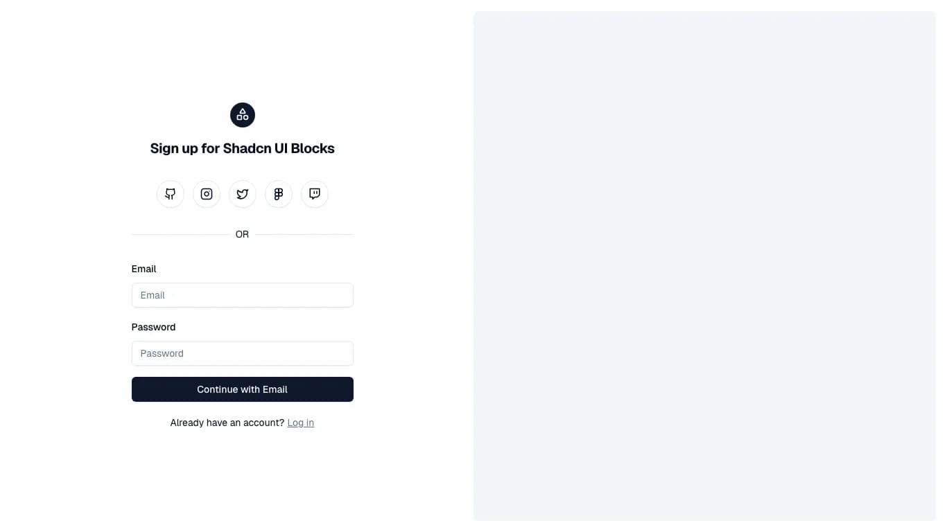 Sign Up 05