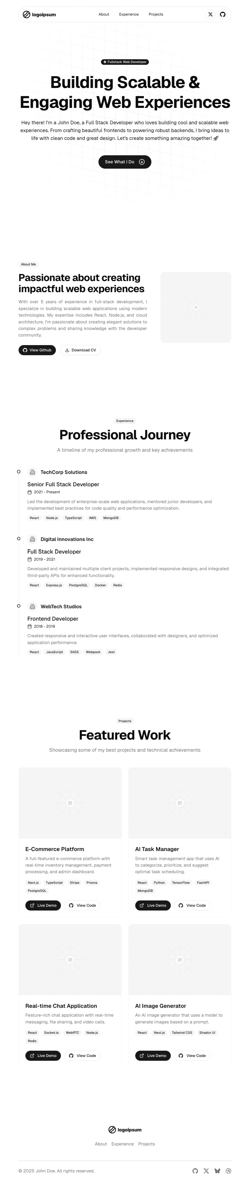 Minimal Portfolio